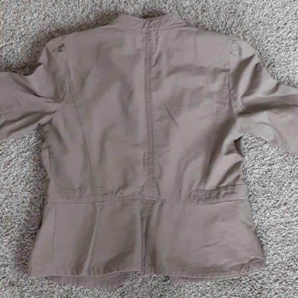 Ann Taylor Loft mandarin collar blazer jacket 8 M - Picture 4 of 5